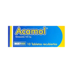 ACAMOL 10MG NIMESULIDA TABLETAS MACKEY PHARMA
