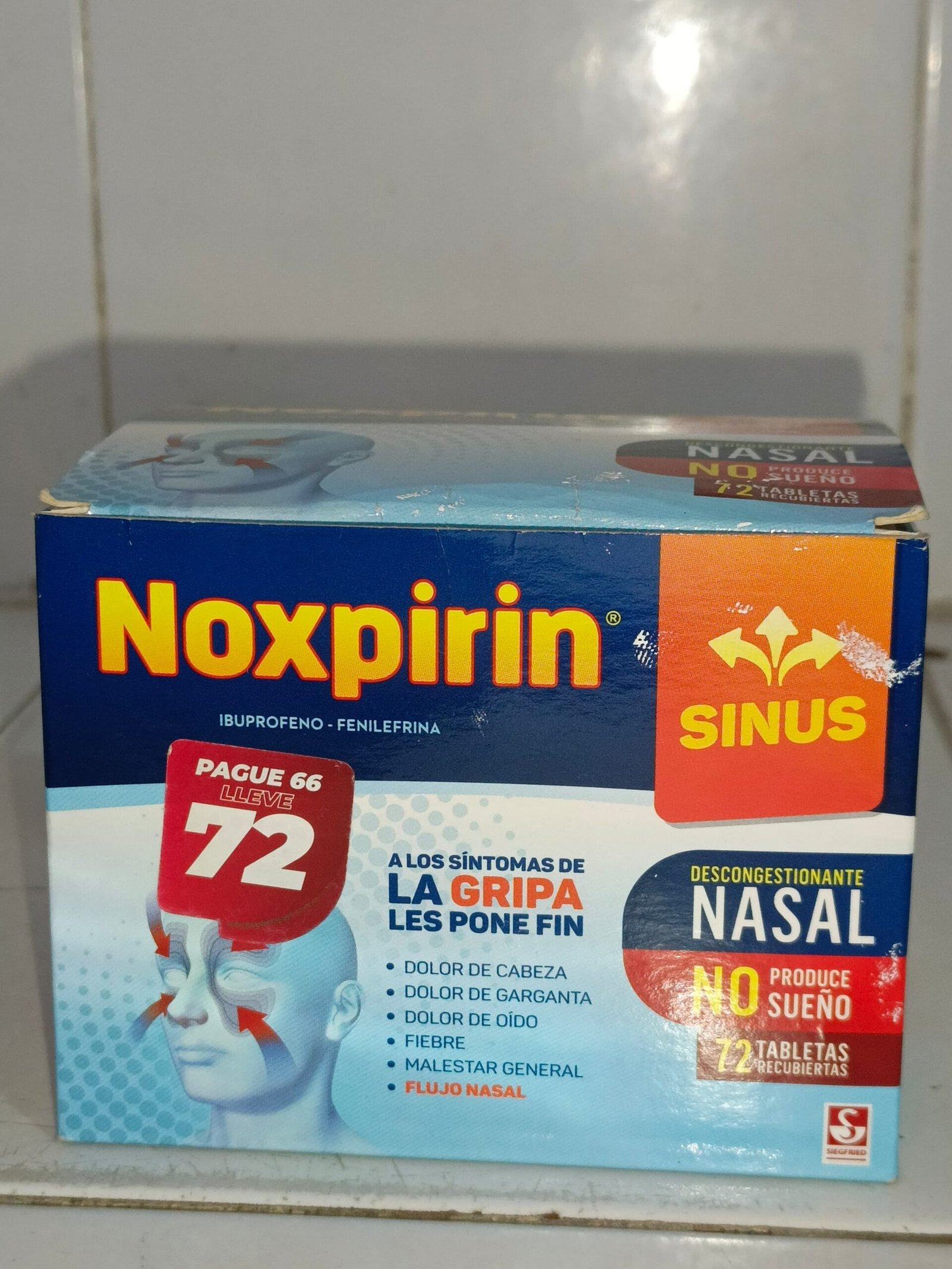 Noxpirin Sinus
